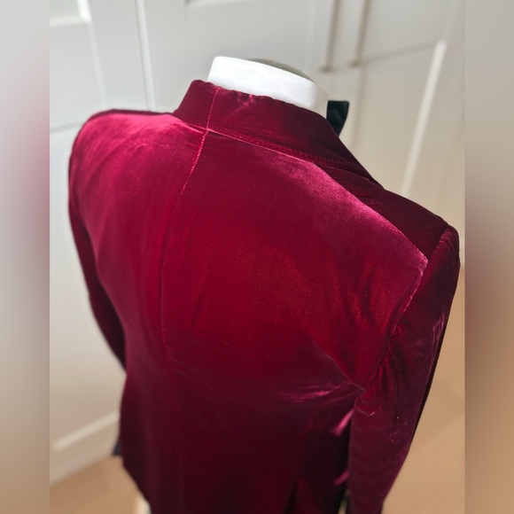 Tom Ford Red Velvet Evening Jacket - Picture 7 of 11